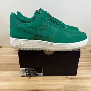 Nike Air Force 1 '07 LV8 sneakers Mens 11 Malachite Green White Gold NEW